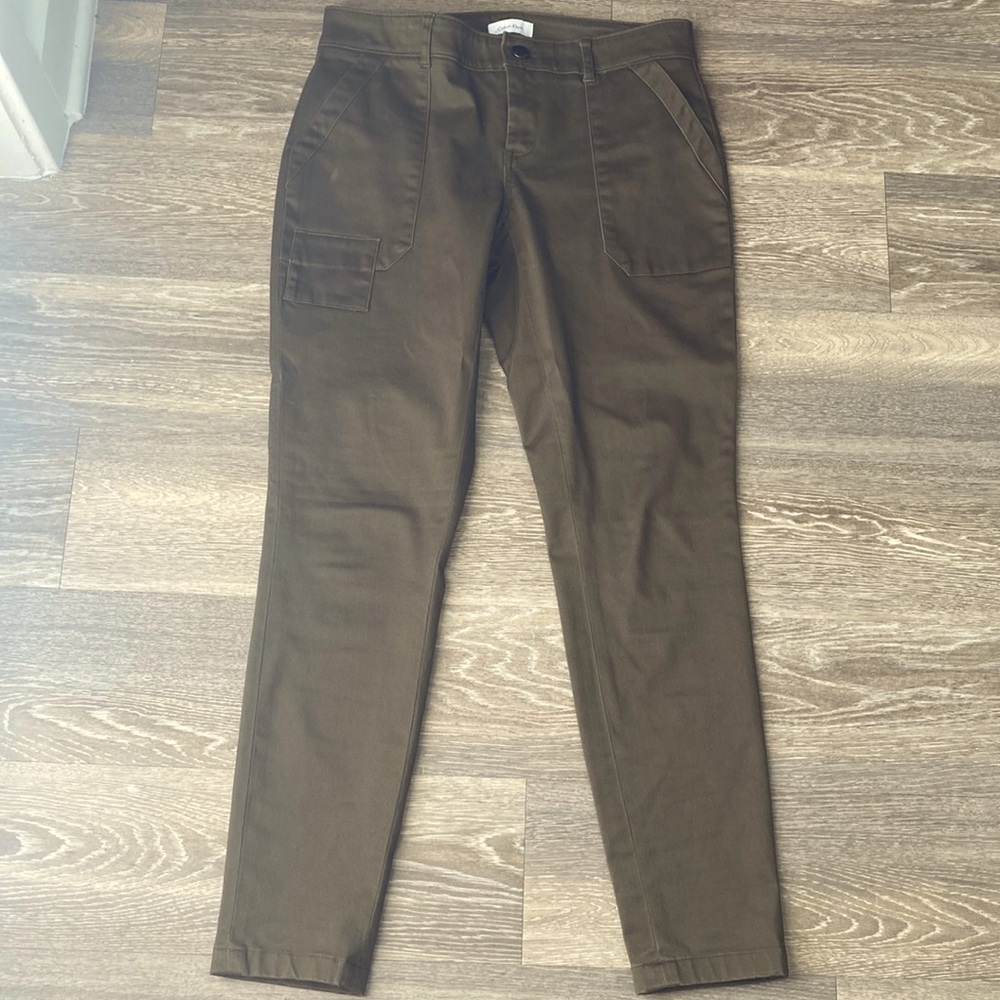 Calvin Klein olive pants Size 2